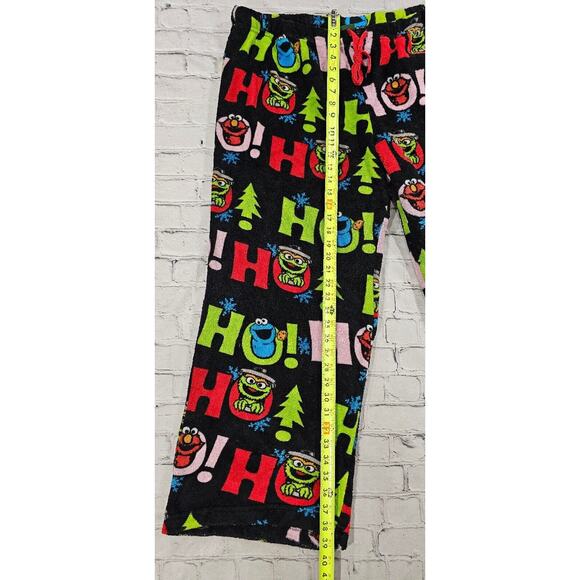 Sesame Street Christmas Fleece Drawstring Pants WOMENS SIZE 3XL - Picture 2 of 9